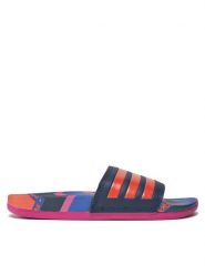 Adidas Klapki adilette Comfort Sandals IF7392 Niebieski. Niebieskie klapki adidas, bez wzorów, z syntetyku, bez obcasa, bez zapięcia. Za 169.99 zł.