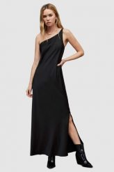 AllSaints sukienka i sweter kolor czarny midi prosta. Czarne sukienki AllSaints, na co dzień, l, bez wzorów, z dzianiny, bez kołnierzyka, bez ramiączek, maxi, proste. Za 1,209.90 zł.