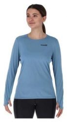 Bluza do biegania damska Inov-8 Performance Long Sleeve. Niebieskie bluzy Inov-8, xs, bez wzorów, z poliesteru, bez ramiączek, bez kaptura. Za 98.99 zł.