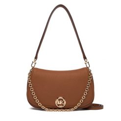 Torebka MICHAEL Michael Kors. Brązowe torebki klasyczne MICHAEL Michael Kors, bez wzorów, klasyczne, bez dodatków. Za 1,429.00 zł.