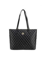 Beverly Hills Polo Club Torebka BHPC-K-038-06 Czarny. Czarne torebki klasyczne Beverly Hills Polo Club, bez wzorów, z tworzywa sztucznego, bez dodatków. Za 249.99 zł.
