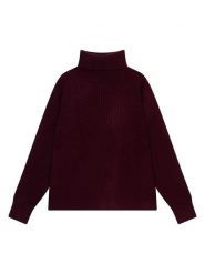 Perfect Cashmere Kaszmirowy golf "Senge" w kolorze ciemnofioletowym rozmiar: L. Czerwone swetry Perfect Cashmere, l, bez wzorów, z kaszmiru, bez ramiączek. Za 1,202.31 zł.