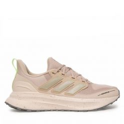 Buty do biegania adidas. Brązowe buty do biegania adidas, bez wzorów, bez zapięcia, do biegania. Za 349.99 zł.