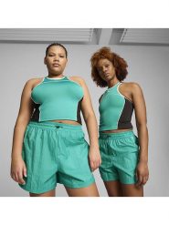 Puma Top sportowy "Fit" w kolorze turkusowym rozmiar: L. Niebieskie topy sportowe Puma, l, bez wzorów, z materiału, outdoorowe. Za 61.75 zł.