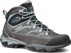 Buty trekkingowe Asolo Acadia Mid GTX Niebieskie Kobieta. Niebieskie trekkingi Asolo, bez wzorów, z gore-texu, bez zapięcia, trekkingowe, gore-tex. Za 927.70 zł.