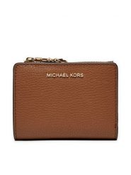 MICHAEL Michael Kors Mały Portfel Damski 32S4G8ED7L Brązowy. Brązowe portfele MICHAEL Michael Kors, bez wzorów, ze skóry. Za 399.99 zł.