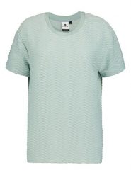 LUHTA Koszulka funkcyjna "Ania" w kolorze zielonym rozmiar: M. Zielone t-shirty sportowe Luhta, m, bez wzorów, z materiału, bez ramiączek, outdoorowe. Za 70.57 zł.