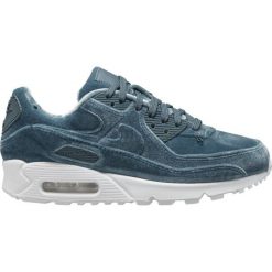 Buty Nike Air Max 90 Premium W DO2194-001 niebieskie. Niebieskie buty treningowe Nike, bez wzorów, z dresówki, bez zapięcia, nike air max. Za 1,236.40 zł.