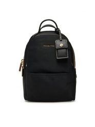 MICHAEL Michael Kors Plecak Sable 30T5G3XB1C Czarny. Czarne plecaki MICHAEL Michael Kors, bez wzorów, z materiału, bez dodatków. Za 899.99 zł.