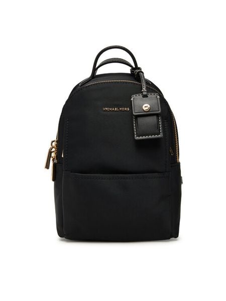 MICHAEL Michael Kors Plecak Sable 30T5G3XB1C Czarny. Czarne plecaki MICHAEL Michael Kors, bez wzorów, z materiału, bez dodatków. Za 629.99 zł.