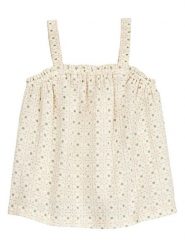 Carter's Top w kolorze kremowym rozmiar: 92. Brązowe topy carter's, s, bez wzorów, z bawełny, bez kołnierzyka, bez ramiączek. Za 63.95 zł.