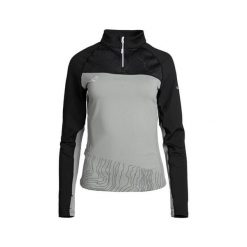 Koszulka termiczna damska SALEM W z długim rękawem, polarem i stretchem, z wysok. Szare bielizna termoaktywna damska IZAS, bez wzorów, z polaru, bez ramiączek, na fitness i siłownię. Za 243.43 zł.