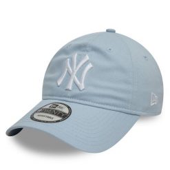 Czapka z daszkiem New Era. Niebieskie czapki z daszkiem New Era, bez wzorów. Za 109.99 zł.