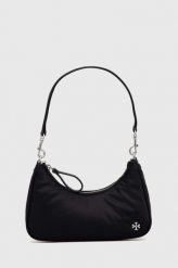 Tory Burch torebka kolor czarny. Czarne listonoszki Tory Burch, bez wzorów, bez dodatków. Za 1,539.90 zł.