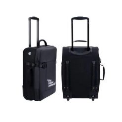 Torba na kółkach The Indian Maharadja Twilight. Czarne torby podróżne THE INDIAN MAHARADJA, bez wzorów. Za 439.50 zł.