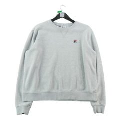 Bluza damska F-Box Y2K z okrągłym dekoltem. Szare bluzy bez kaptura Fila, m, bez wzorów, bez kaptura. Za 124.96 zł.