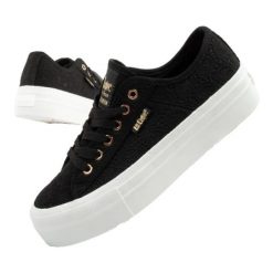 Buty Lee Cooper Canvas LCW-25-31-3439L czarne. Czarne buty treningowe bez wzorów, z gumy, bez zapięcia. Za 224.33 zł.
