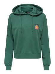 ONLY Bluza w kolorze zielonym rozmiar: XL. Zielone bluzy ONLY, xl, bez wzorów, bez ramiączek, z kapturem. Za 74.63 zł.