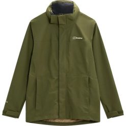 Kurtka wodoodporna z kapturem Berghaus Hillwalker 2.0 Gemini. Zielone kurtki Berghaus, l, bez wzorów, z gore-texu, z kapturem. Za 1,594.50 zł.
