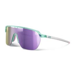 Okulary rowerowe JULBO FREQUENCY - zielono/różowe | Spectron cat 3. Czerwone okulary przeciwsłoneczne JULBO, bez wzorów. Za 469.00 zł.