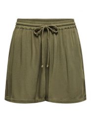 ONLY Szorty "Chiara" w kolorze khaki rozmiar: XS. Brązowe szorty ONLY, bez wzorów, z wiskozy. Za 61.75 zł.