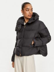 Pinko Kurtka puchowa Giza 101602 A1ZV Granatowy Regular Fit. Niebieskie kurtki Pinko, l, bez wzorów, z puchu, bez kaptura. Za 1,119.00 zł.