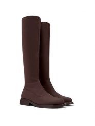 Camper Kozaki w kolorze czerwonym rozmiar: 41. Czerwone kozaki Camper, na zimę, bez wzorów, bez obcasa, bez zapięcia. Za 361.99 zł.