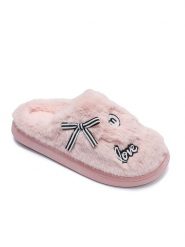 Confly Kapcie w kolorze jasnoróżowym rozmiar: 40/41. Różowe kapcie Confly, bez wzorów. Za 41.30 zł.