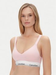 Calvin Klein Underwear Biustonosz top 000QF7900E Różowy. Czerwone biustonosze Calvin Klein Underwear, s, bez wzorów, z bawełny, bez kołnierzyka, bez ramiączek. Za 159.99 zł.