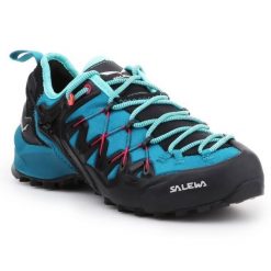 Buty Salewa Ws Wildfire Edge W 61347-8736 czarne. Czarne buty trekkingowe z materiału, bez zapięcia. Za 962.69 zł.