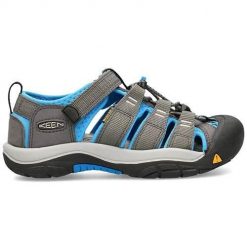 Buty do chodzenia damskie Keen Newport H2. Niebieskie buty trekkingowe Keen, z materiału, bez zapięcia. Za 294.00 zł.
