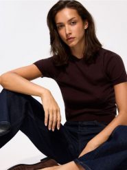 Sweter z wełną i modalem - brązowy. Brązowe swetry Reserved, l, bez wzorów, z wełny, bez ramiączek. Za 119.99 zł.