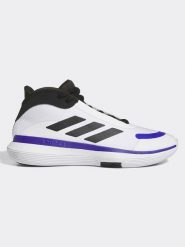 Adidas Buty sportowe w kolorze biało-niebiesko-czarnym rozmiar: 44. Białe buty treningowe adidas, bez wzorów, bez zapięcia. Za 220.63 zł.