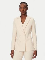 Rinascimento Marynarka CFC0128295003 Beżowy Slim Fit. Brązowe marynarki i żakiety Rinascimento, xl, bez wzorów, z syntetyku, bez ramiączek. Za 629.99 zł.