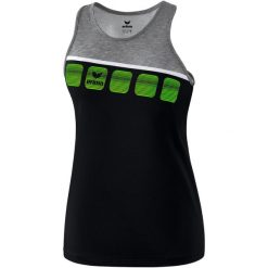 Dziecięca koszulka typu tank top Erima 5-C. Czarne topy Erima, s, bez wzorów, bez kołnierzyka, bez ramiączek. W wyprzedaży za 83.55 zł.