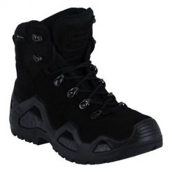 Buty trekkingowe damskie Lowa Z-6s Gtx. Czarne buty trekkingowe Lowa, z gumy, za kostkę, bez zapięcia. Za 959.99 zł.