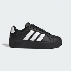 Buty ADIDAS STREETTALK BOLD Czarny. Białe trekkingi adidas, bez wzorów, z syntetyku, bez zapięcia, trekkingowe. Za 299.00 zł.