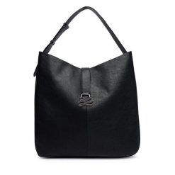 Torebka KARL LAGERFELD. Czarne shopper bag KARL LAGERFELD, bez wzorów, bez dodatków. Za 1,949.00 zł.