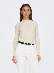 JDY Sweter 15238267 Beżowy Regular Fit. Brązowe swetry JDY, xs, bez wzorów, z syntetyku, bez ramiączek. Za 149.99 zł.