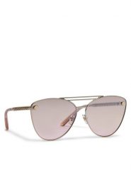 Versace Okulary przeciwsłoneczne 0VE2267 12527E Złoty. Żółte okulary przeciwsłoneczne Versace, bez wzorów, z tworzywa sztucznego, złote. Za 1,299.00 zł.