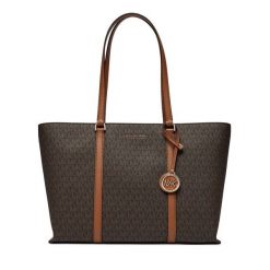 Torebka MICHAEL Michael Kors. Brązowe torebki klasyczne MICHAEL Michael Kors, bez wzorów, klasyczne, bez dodatków. Za 1,579.00 zł.