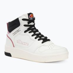 Buty damskie Ellesse Karyn. Białe buty treningowe Ellesse, na lato, bez wzorów, z materiału, bez zapięcia. Za 349.99 zł.