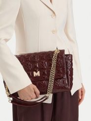 MEXX Torebka CEO-MEXX-L-013-10 Bordowy. Czerwone torebki klasyczne Mexx, bez wzorów, ze skóry, bez dodatków. Za 199.99 zł.