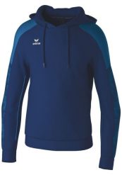 Bluza z kapturem Erima Evo Star. Niebieskie bluzy Erima, l, bez wzorów, z materiału, z kapturem. Za 211.50 zł.