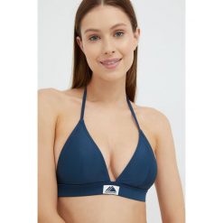 Superdry biustonosz kąpielowy kolor turkusowy lekko usztywniona miseczka. Niebieskie bikini Superdry, bez wzorów. W wyprzedaży za 154.99 zł.