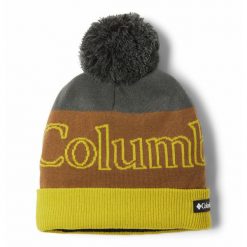 Czapka zimowa unisex Columbia Polar Powder II Beanie. Czarne bluzy z polaru Columbia, na zimę, uniwersalny, bez wzorów, z polaru, trekkingowe. Za 104.70 zł.