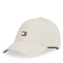 Czapka z daszkiem Tommy Jeans. Czapki z daszkiem Tommy Jeans, bez wzorów, z jeansu. Za 109.99 zł.