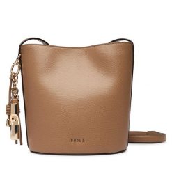 Torebka Furla. Brązowe listonoszki Furla, bez wzorów, bez dodatków. Za 1,039.00 zł.