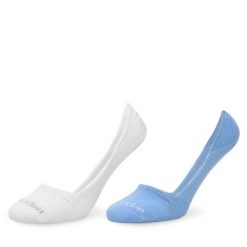 Stopki Calvin Klein. Niebieskie skarpetki Calvin Klein, bez wzorów. Za 49.99 zł.