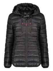 Canadian Peak Kurtka pikowana "Alareak" w kolorze czarnym rozmiar: XXL. Czarne kurtki Canadian Peak, xxl, z aplikacjami, bez kaptura. Za 188.85 zł.
